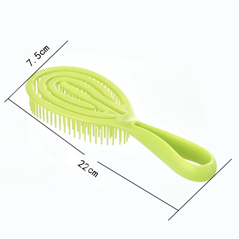 

Hair Comb Scalp Massage Hair Brush Wet Curly Hair Comb Tangle Comb Ladies Salon Hair Styling Tool