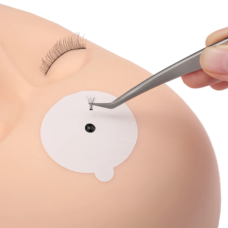 60 Шт. Одноразовые Клейкие Ресницы Для Наращивания Ногтей Клей-держатель Камень