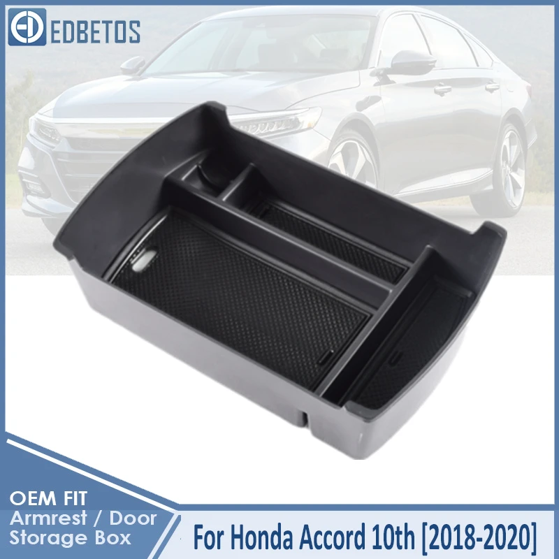 Ящик для хранения в подлокотнике автомобиля Honda Accord 10th 2018 2019 2020 аксессуары