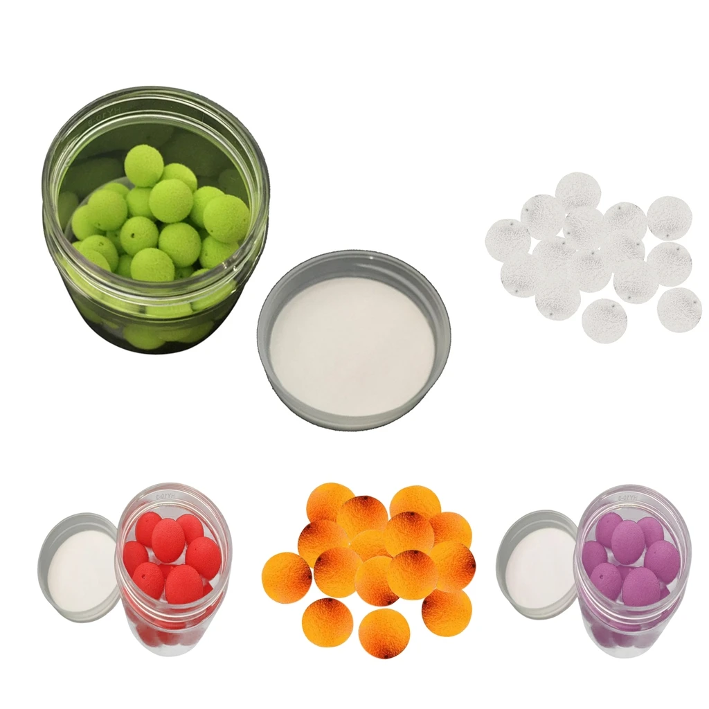 

15pcs High Flexibility Carp Fishing Up Boilies Artificial Floating Lures