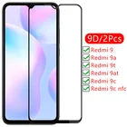 Защитный экран 9d, чехол из закаленного стекла для redmi 9at 9a 9t 9c nfc 9 at a t c, чехол для xiaomi readmi, защитный чехол для телефона