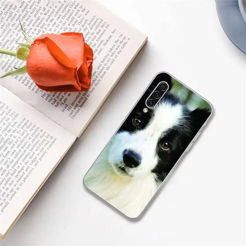 

Border Collie Dog Breed Phone Case For Samsung A S M Note 9 10 20 fe 21 71 30 ultra plus 5g 11 31 51 s