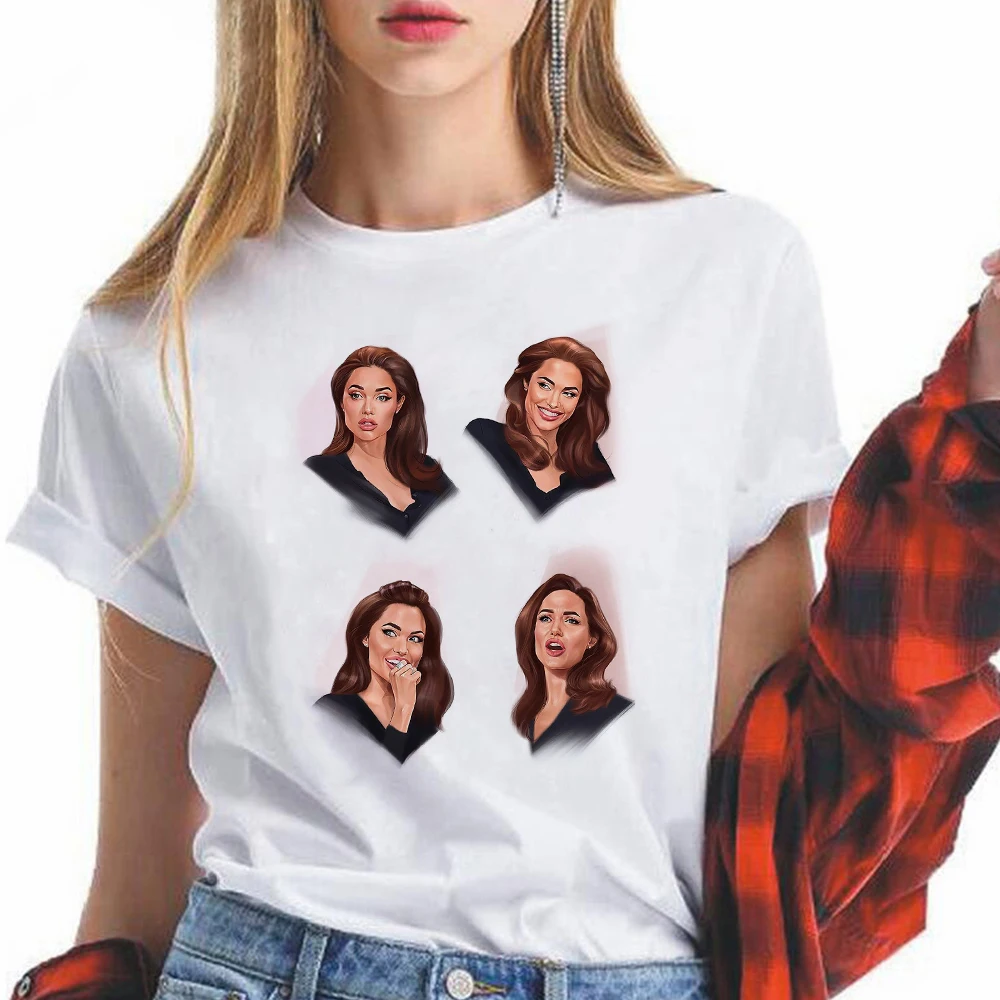

Sexy Girl Tshirt Top 90S Aesthetic Summer Harajuku Fashion Design Tee 2021 New Cheap White Clothes Family Look Oversize Casual