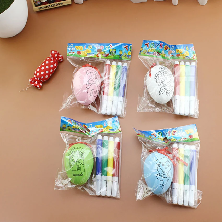 Пасхальное украшение в виде яйца ручной росписи для дома и детей ручная роспись