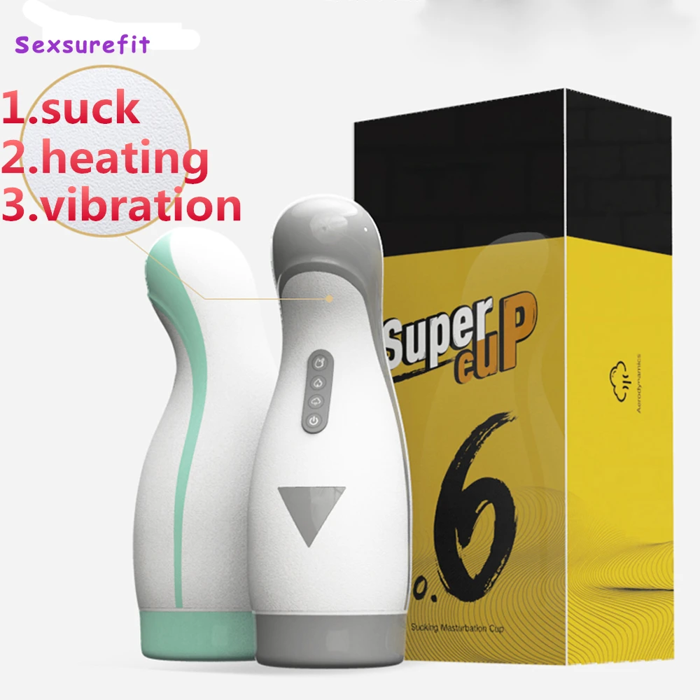 2020 EasyLive новая нагревательная сосущая Мужская вибрационная чашка для мастурбации