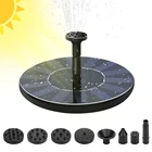 Спринклеры 4 типа, мини-помпа для фонтанов на солнечной батарее, водяной насос с солнечной панелью, комплект с солнечной панелью, водяной насос для сада и бассейна
