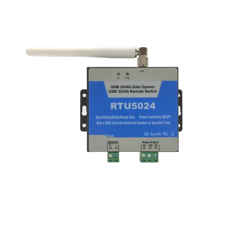 2G RTU5024 GSM Gate Opener Relay Switch Wireless SMS Call Remote Control Door Free for Access | Безопасность и защита