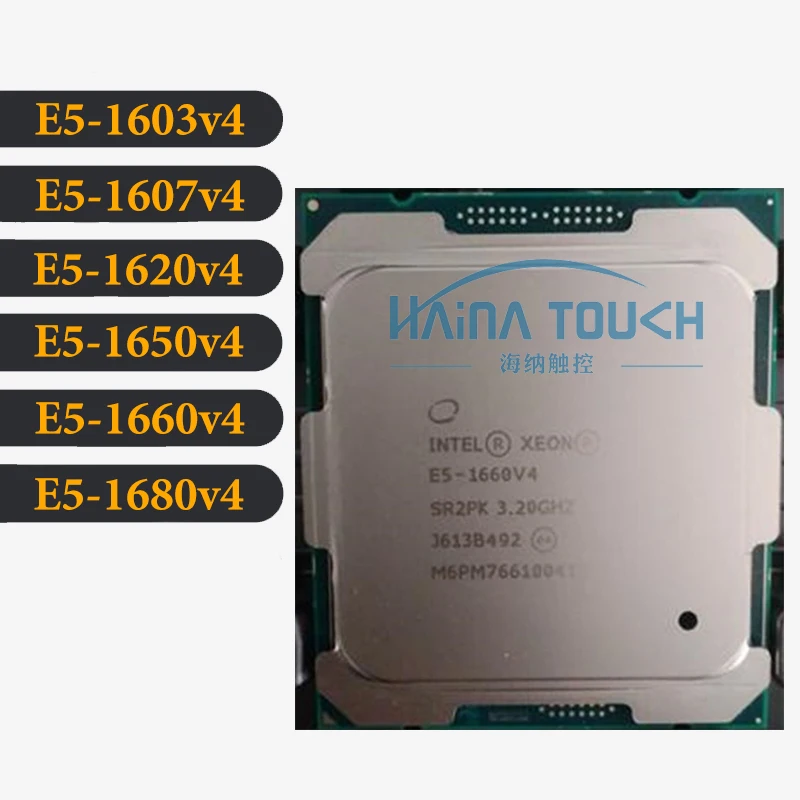 

Original Xeon E5-1603V4 1607v4 1620v4 1650v4 1660v4 1680v4 CPU 2.8GHZ Quad-Core Processor
