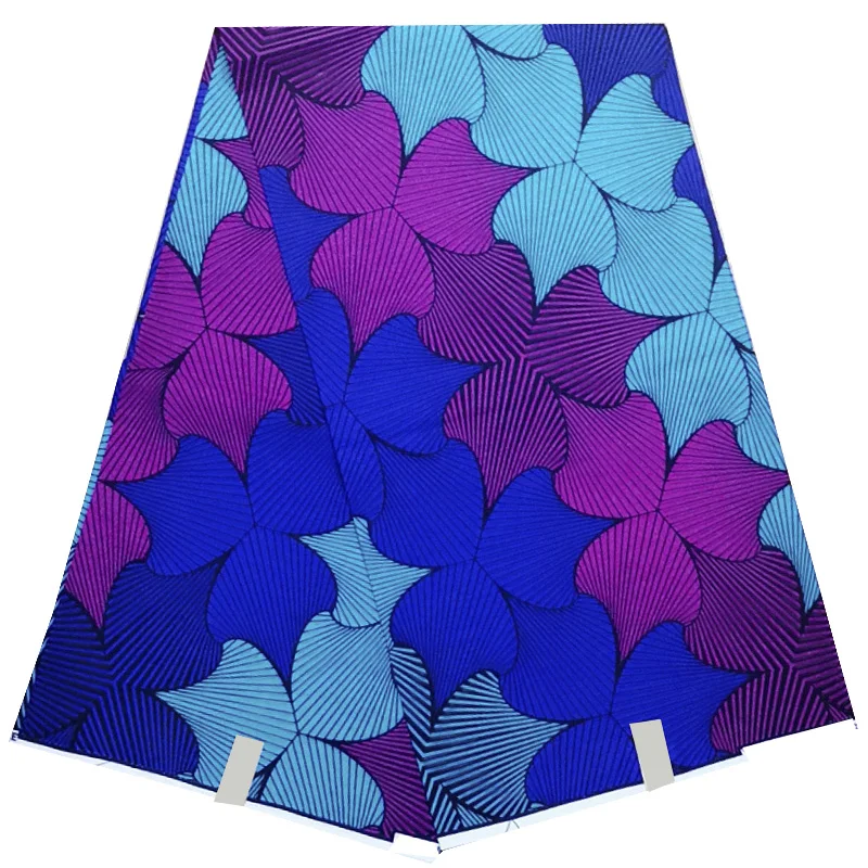 Белый цвет классический Африканский 100% хлопок Высокое качество воск печать