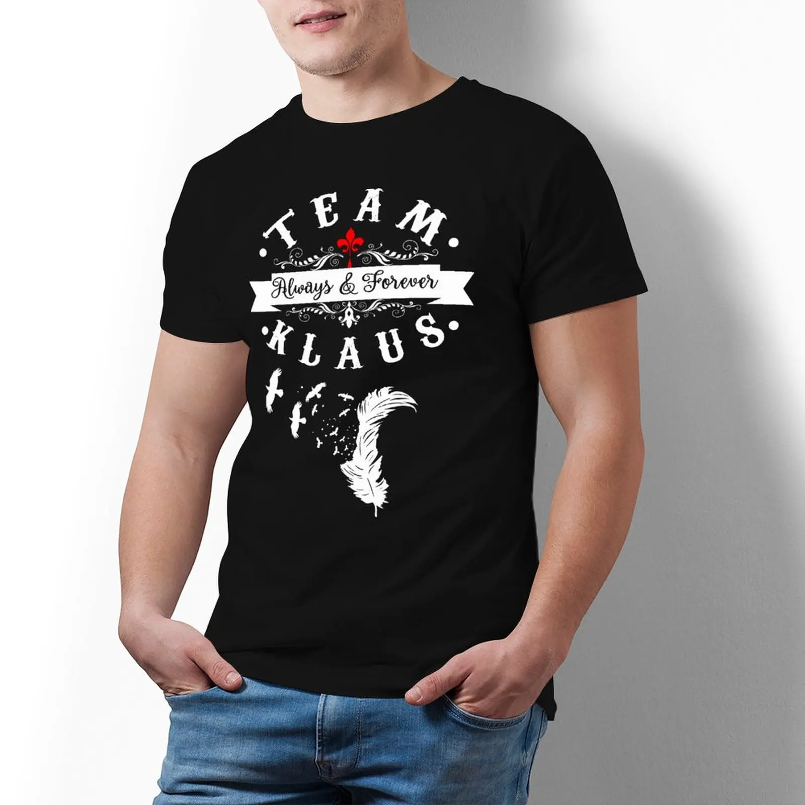 

Футболка мужская оверсайз с принтом «Дневники вампира», 100 хлопок