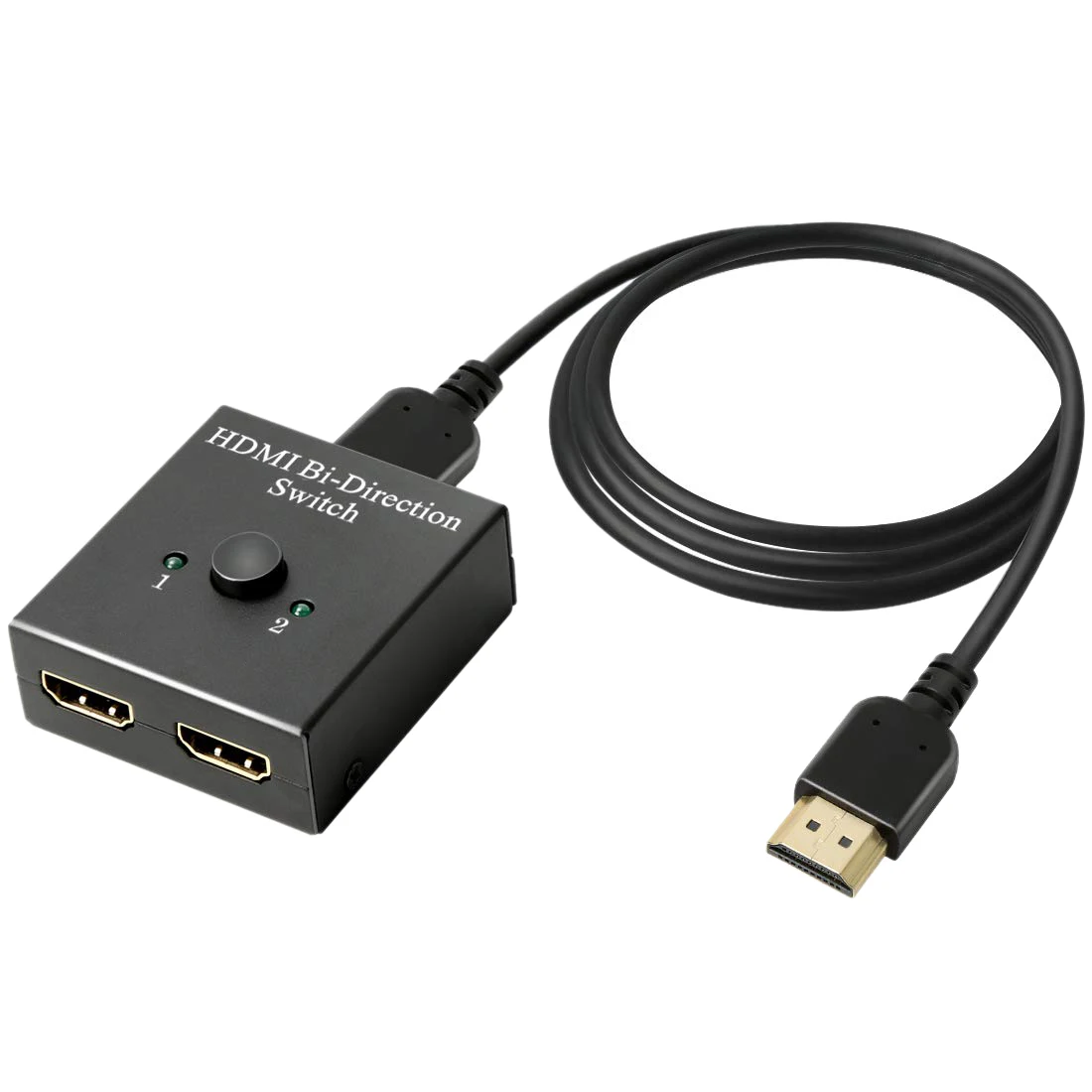 HDMI Switch Bi Direction 4K Splitter 2X1 Switcher для PS4 PS3 Roku Express поддерживает Ultra HD 3D 1080P|Дисплеи| |