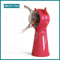 boxym cartoons portable nebulizer mini handheld inhaler nebulizer for kids health care atomizer nebulizador medical equipment