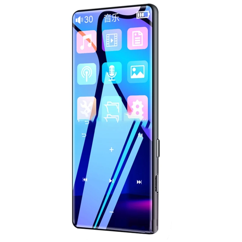 

Музыкальный плеер Yescool X10, полноэкранный MP3-плеер с поддержкой Bluetooth, Mp4, 1,8 дюйма, 32 ГБ ОЗУ