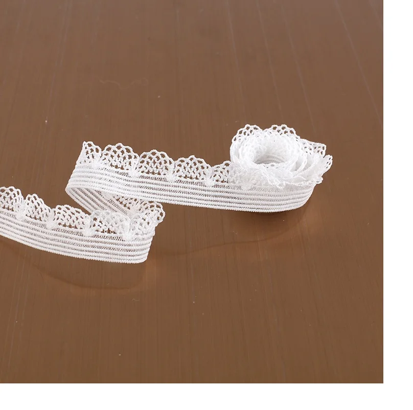 10 ярдов в партии/1 см эластичная тесьма для рукоделия манжеты на шею одежды