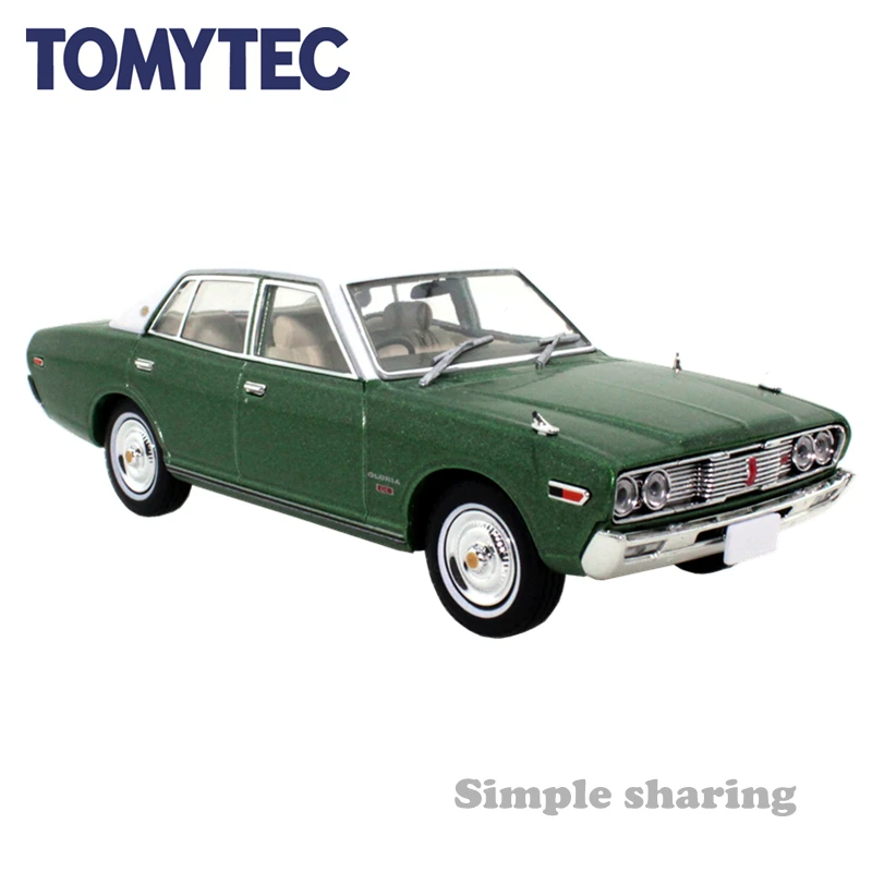 Tomytec Tomica Limited Vintage LV N43 09a Глория 2000GL (зеленая/белая крыша) готовый продукт 1/43