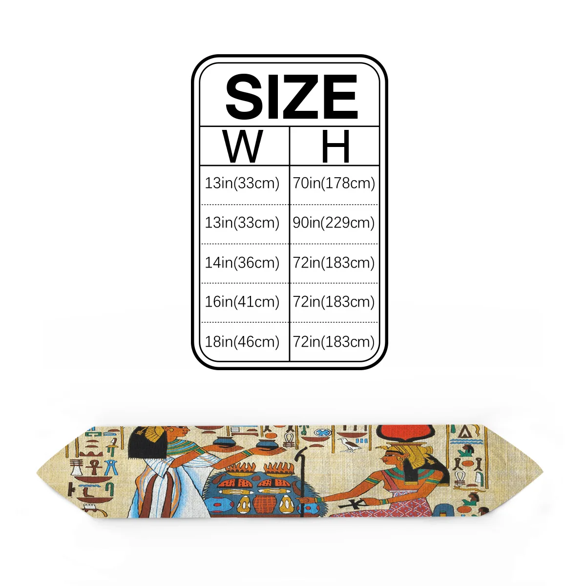 Старинный Египетский Папирус настольная дорожка s современная столовая кухня