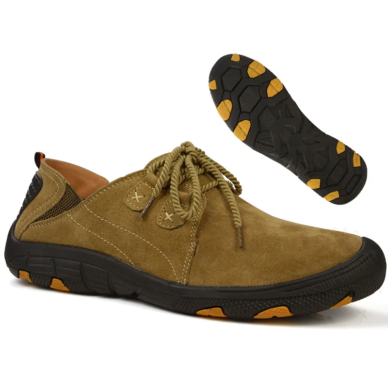 

Summer Men Casual Sneakers Breathable Non-Slip Outdoor Hiking Shoes Hunting Climbing Trekking Shoes for Male