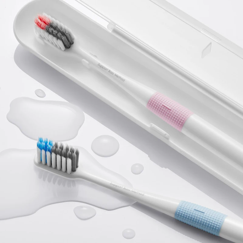 Xiaomi DOCTOR B toothbrush S Mi Home 4 цвета в 1 набор дорожная коробка для глубокой очистки мягкая