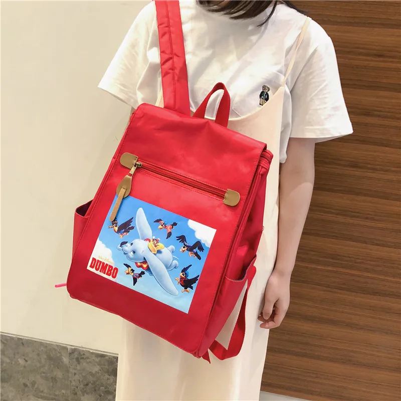 

Рюкзак YILIAN с мультяшным принтом, Женский студенческий вместительный рюкзак из ткани Оксфорд в студенческом стиле, повседневный модный рюкз...