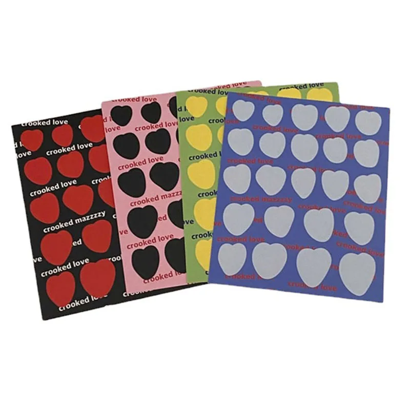 

Korean Ins Multi-color Kawayi Love Stickers DIY Scrapbooking Diary Book Stationery Couple Gifts Sealed Sticker