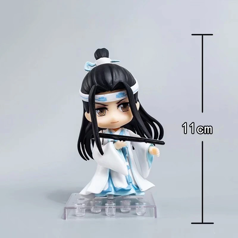 11 см mo dao zu shi фигурная игрушка Wei WuXian& Lan WangJi ПВХ фигурка Коллекция Модель милые игрушки кукла высокое качество