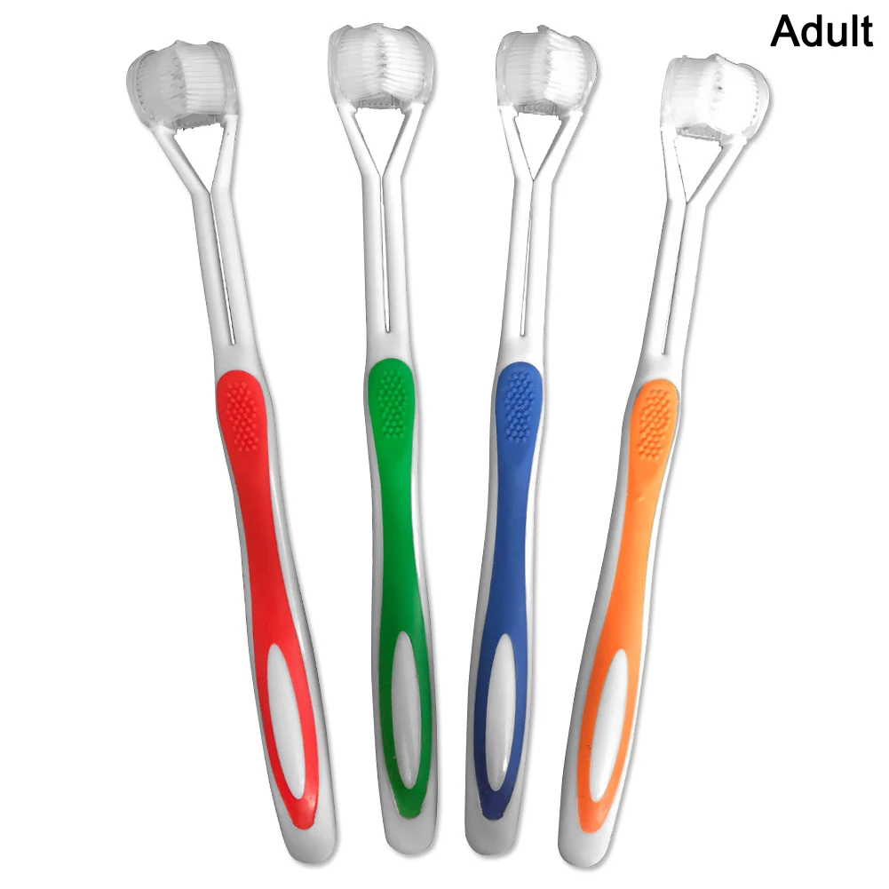 3-сторонняя зубная щетка на очень тонком каблуке зубные щетки с мягкой щетиной