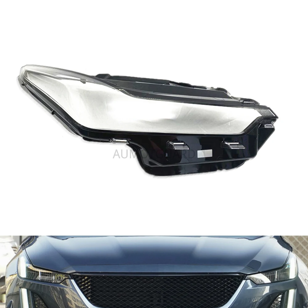

Headlight Lens For Cadillac CT5 2020 Headlamp Cover Car Replacement Auto Shell