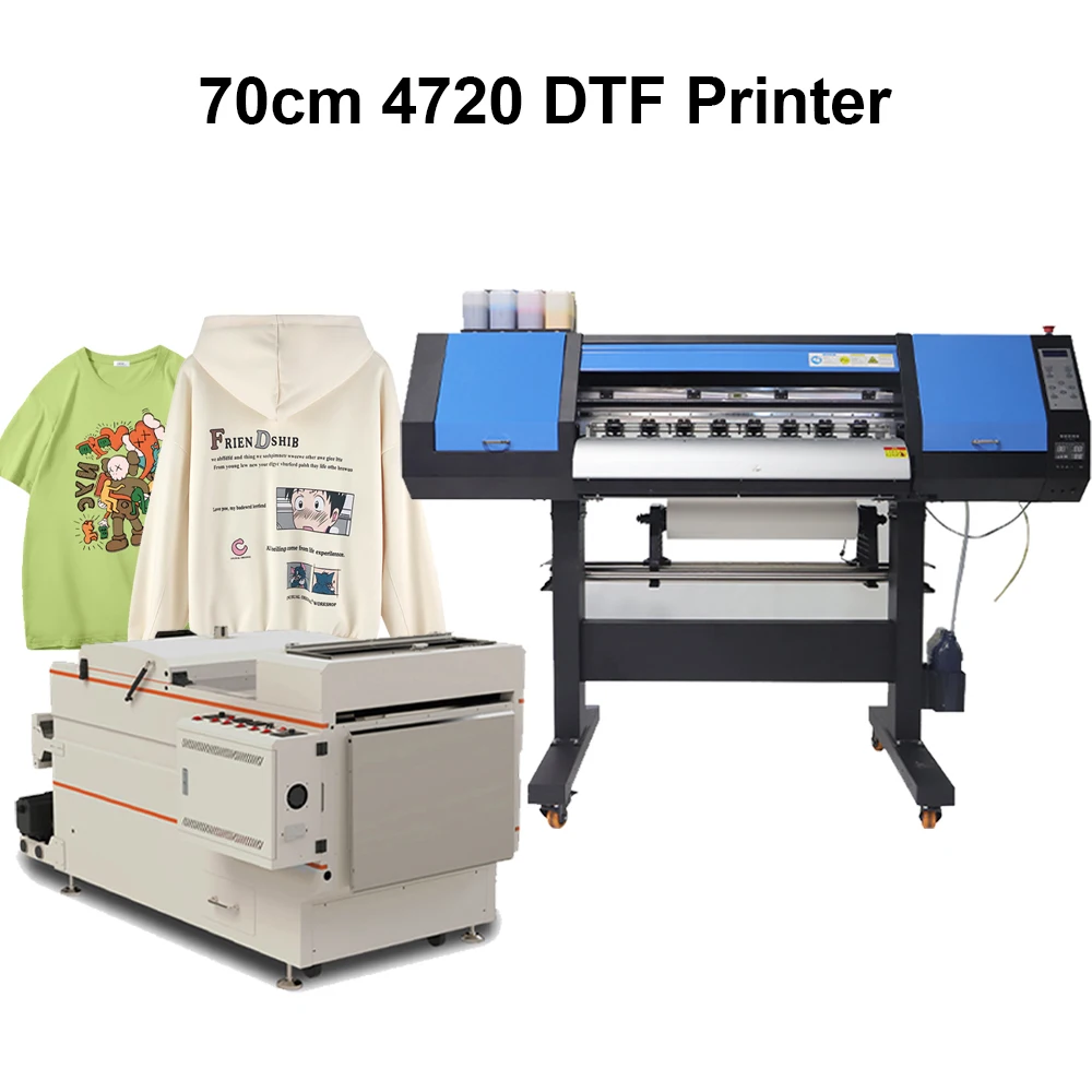 

70cm DTF Tshirt Printer Machine For Epson 4720 For Hoodies T-shirt Fabric DTF Direct Heat Transfer Film Tshirts Printing Machine