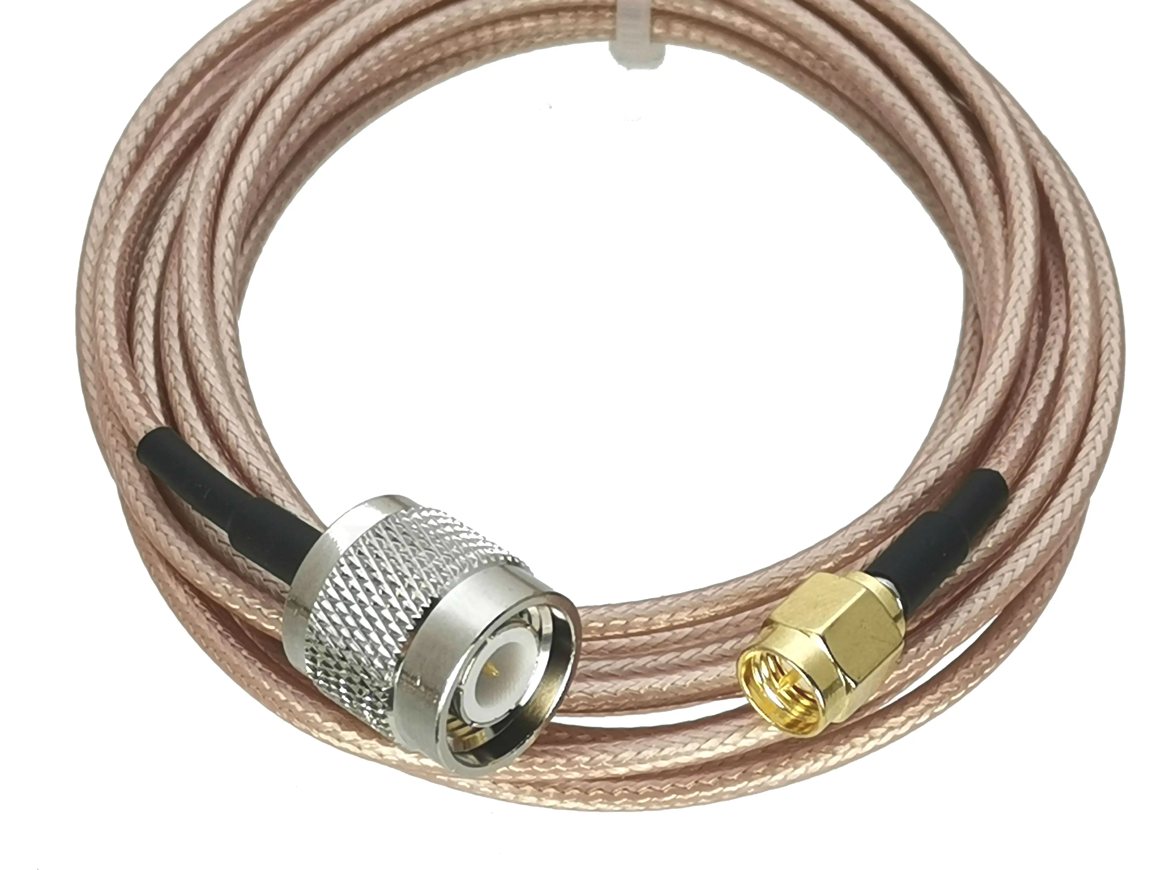 1 шт. RG316 TNC штекер SMA прямой разъем RF коаксиальный гибкий соединительный кабель 4