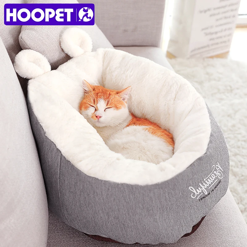 HOOPET Pet кошка собака кровать согревающий собачий дом мягкий материал спальный мешок для животных Подушка щенок питомник