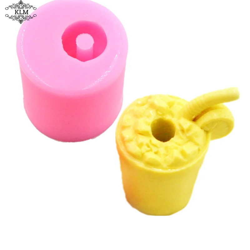 KLM новая силиконовая форма для цветов соломенный инструмент глиняный украшения