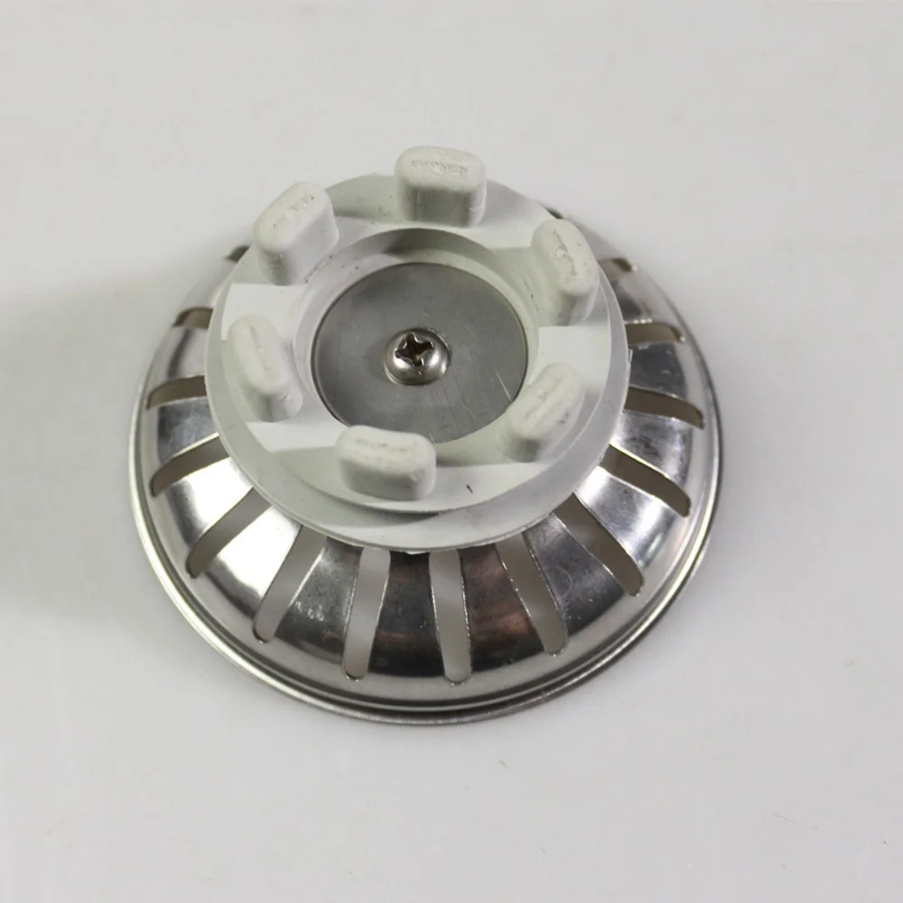 

Kitchen Sink Strainer Stainless Steel Kitchen Garbage Disposal Strainer Sink Drain Catcher (Silver)