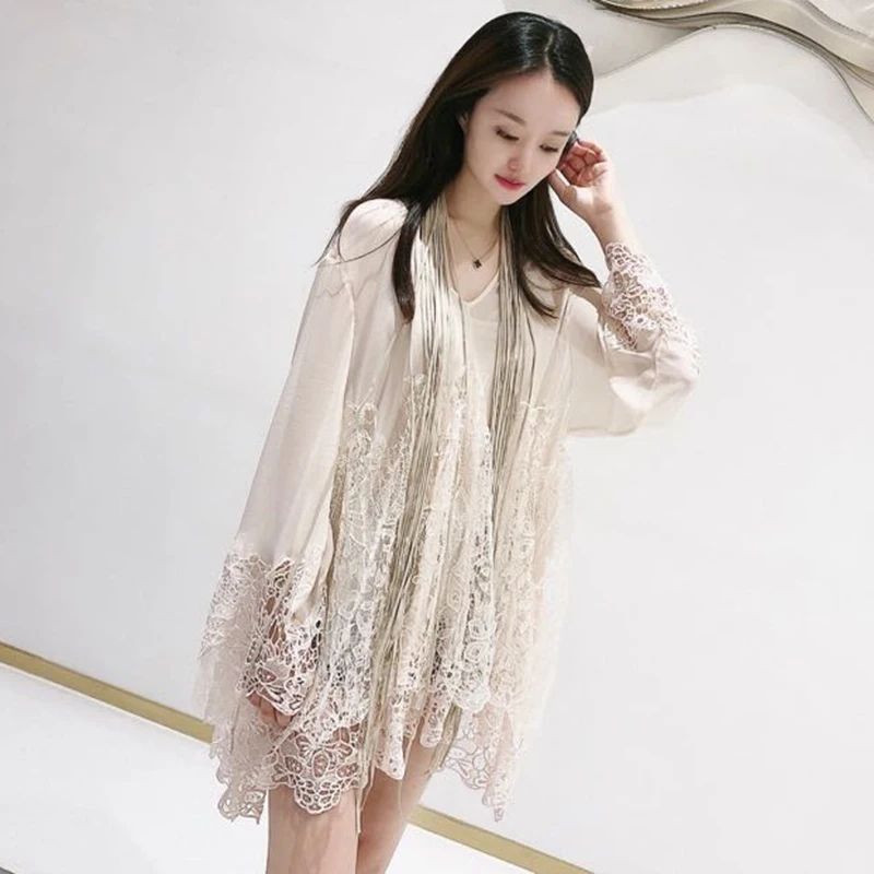 TWOTWINSTYLE кружевное лоскутное платье для женщин с круглым вырезом и расклешенными