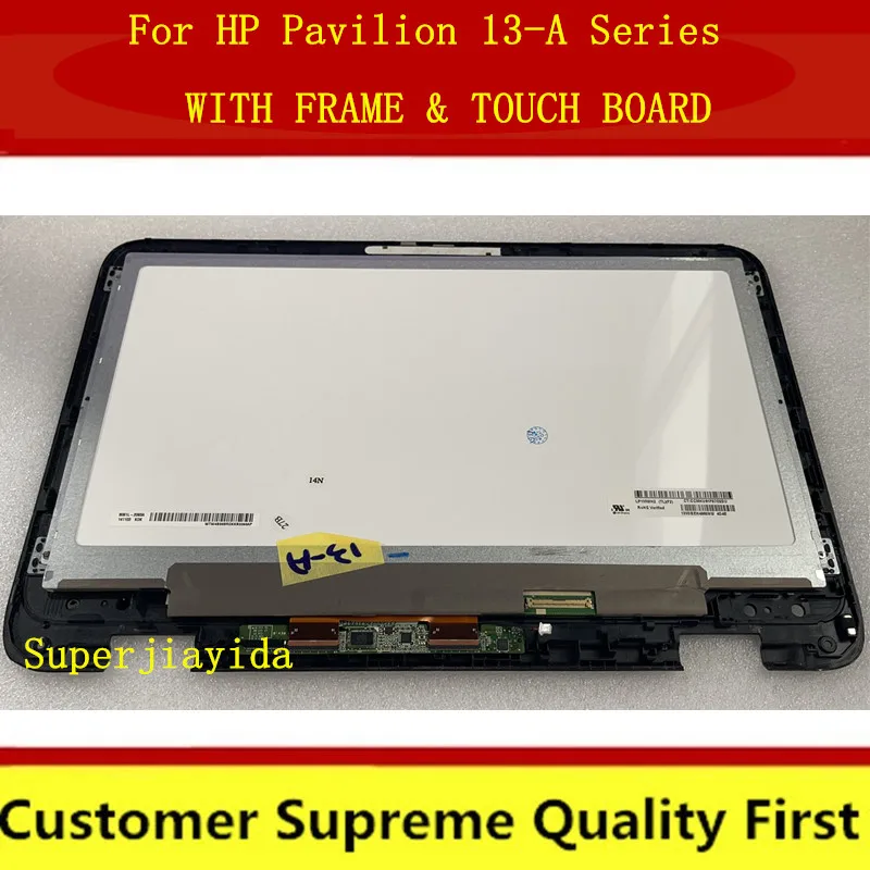 ЖК-дисплей в сборе с рамкой 13 3 дюйма для HP Pavilion 13-A Series 13-a013CL X360 сменный сенсорный