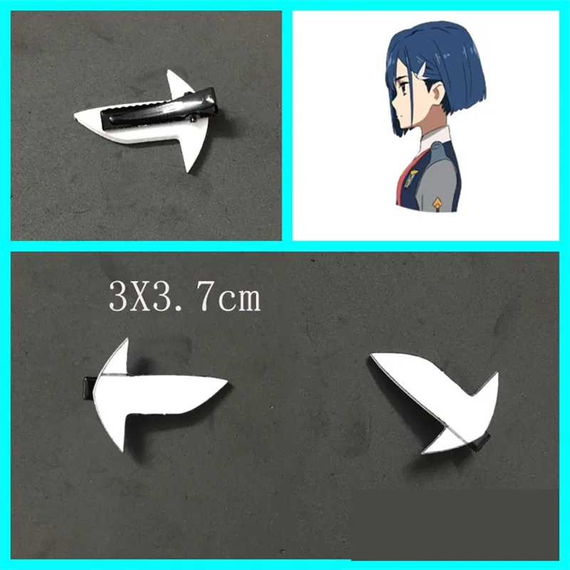 1 шт. заколка для волос с надписью Darling in the FRANXX Код: 015 Ichigo аксессуары косплея