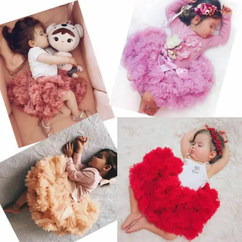 Для малышей для девочек принцесс юбка Юбки пачки американка детей вечеринки