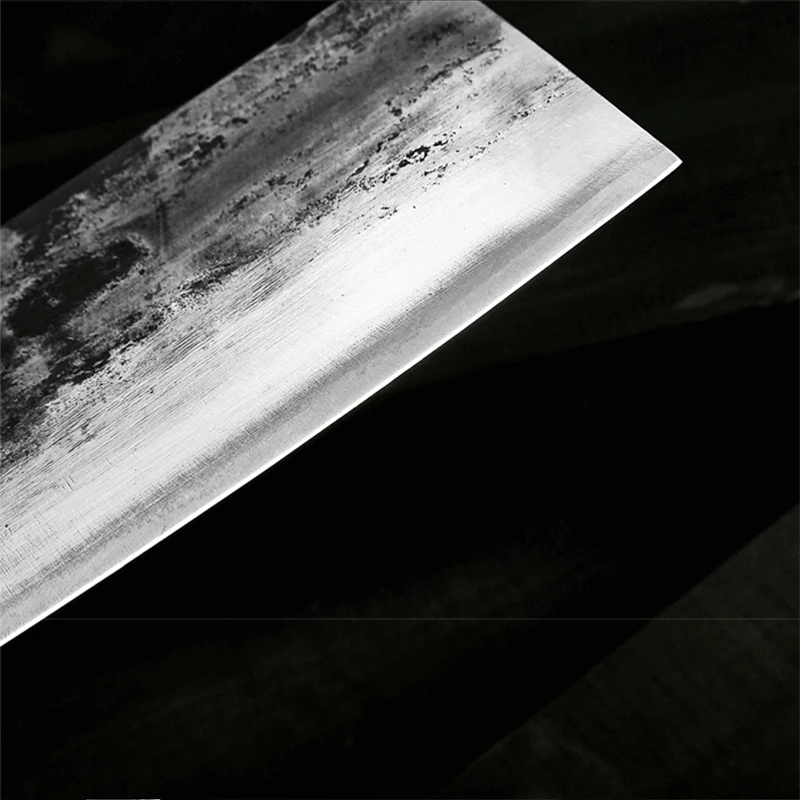 Нож для нарезки мяса Ручная ковка Высокоуглеродистая сталь острый кухонный нож