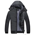 Зимние куртки, мужские пальто, Повседневная ветровка-пуховик, Мужская парка, теплая верхняя одежда, утепленные куртки высокого качества, большие размеры, GA461