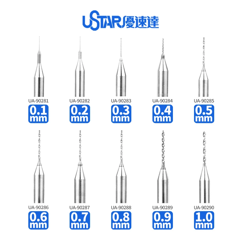 Технические характеристики инструменты для моделирования 0 1 мм ~ сверло из