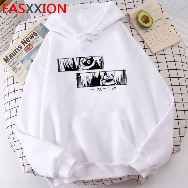 

Tokyo Ghoul hoodies male harajuku grunge anime male hoody y2k aesthetic Oversized