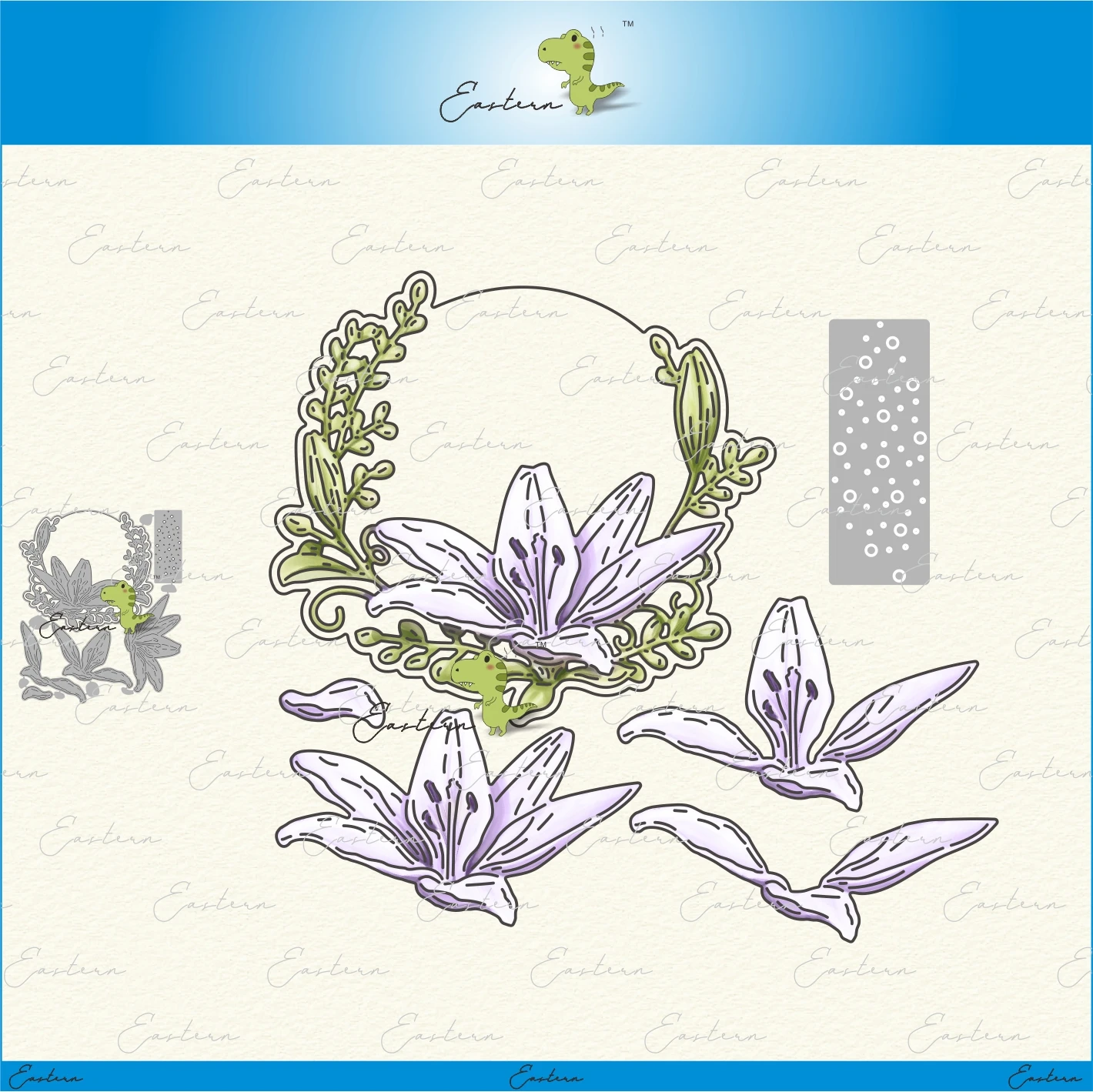 

Lily of love Cutting Dies new 2020 DIY dies Scrapbooking Paper Making Craft die Matching color paper dies Metal mould