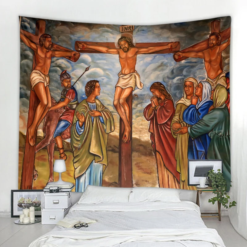 Украшение на стену с изображением сына Бога Иисуса |