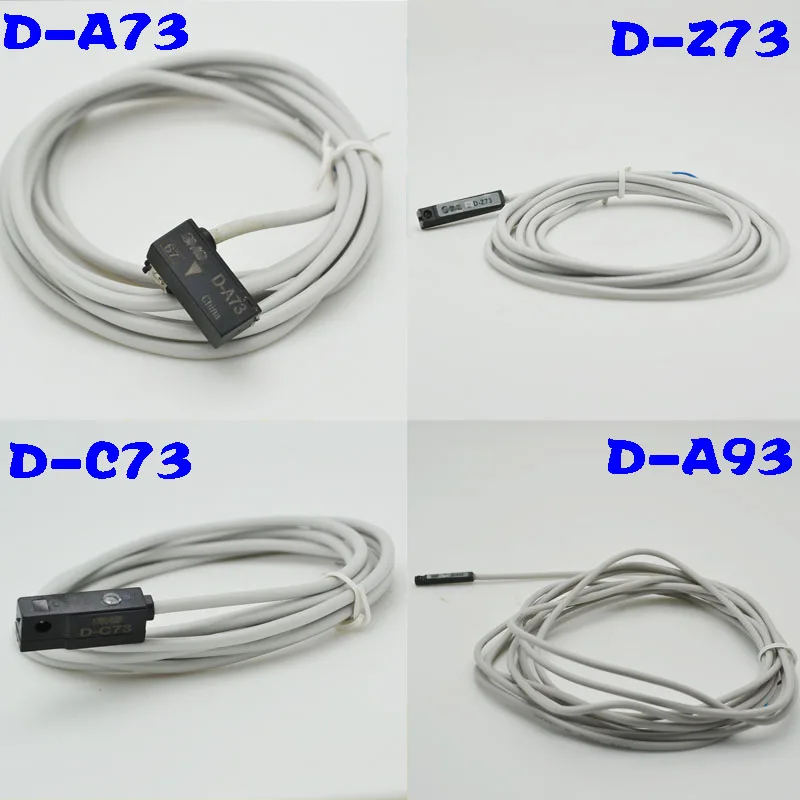 

Free shipping 5PCS D-A73 D-Z73 D-A93 D-C73 D-A54 D-B54 SMC Pneumatic Air Cylinder Magnetic Reed Switch Proximity Sensor