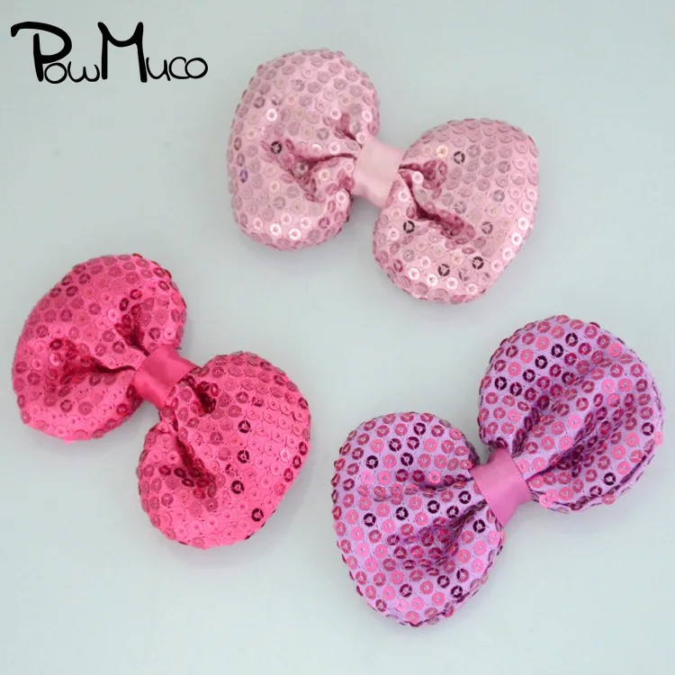 

Powmuco 5 шт./лот 8*5 см сплошного цвета с блестками и бантом для детей ясельного возраста челка заколки блестящие» и кроличьими ушками, пальто дл...