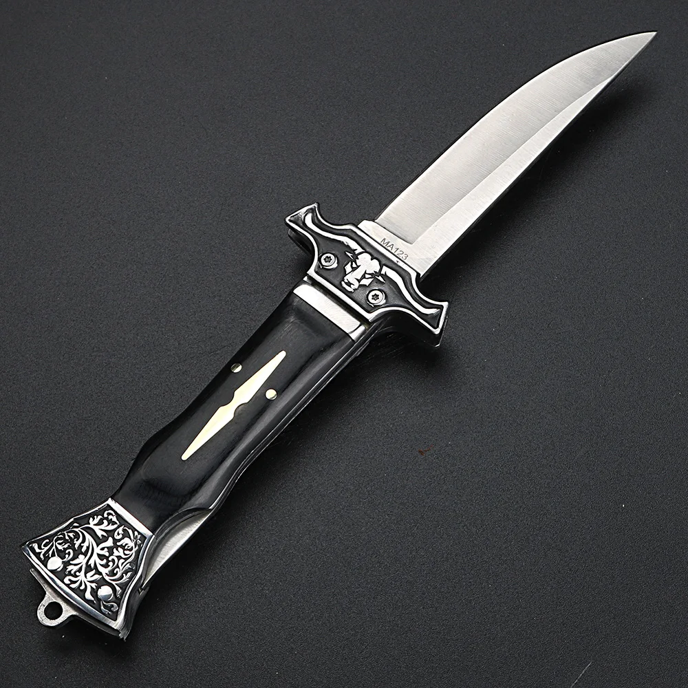 Кемпинговый короткий нож Колумбия высокопрочный Многофункциональный складной