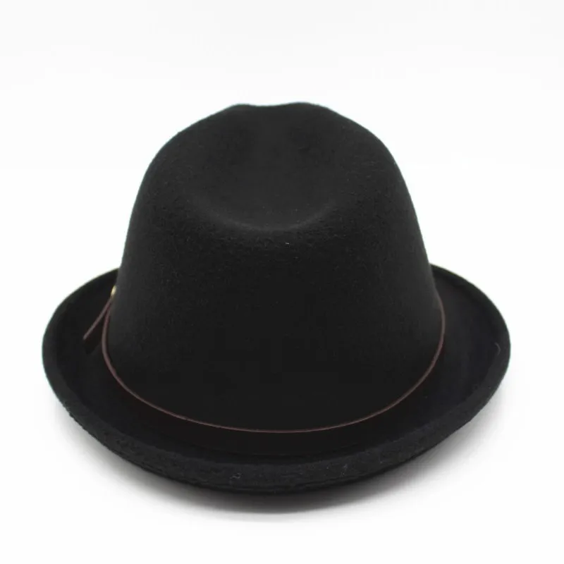OZyc шерсть для женщин и мужчин Chapeau Femme Fedora шляпа для джентльмена сомбреро Элегантная Леди Трилби церковный Дерби Клош солнцезащитная Кепка