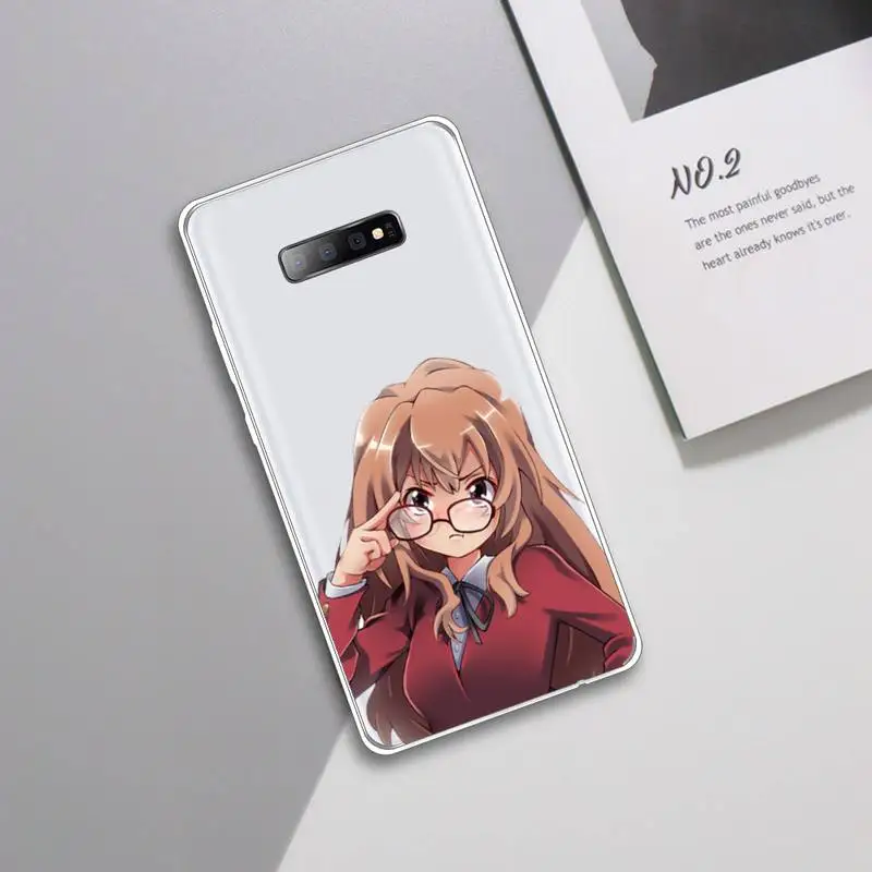 

Toradora Taiga aisaka anime high quality Phone Case shell Transparent For Samsung Galaxy A 71 21s S note 8 9 10 plus 20 ultra