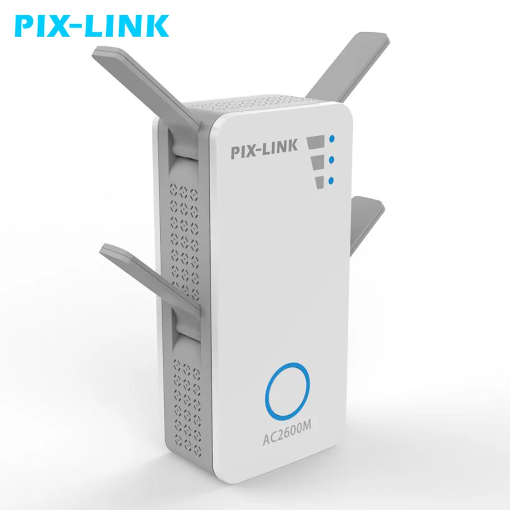 PIXLINK 5 Ghz WiFi Repeater Wireless Wifi Extender 2600Mbps Wi-Fi Amplifier Long Range Wi Fi Signal Booster 2.4G Wifi Repiter