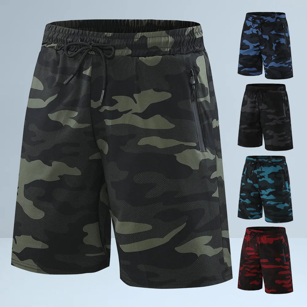 

Summer Men's Running Sports Shorts Quick Drying Breathable Gym Training Exercise Jogging Cycling Shorts Outdoor Football Shorts