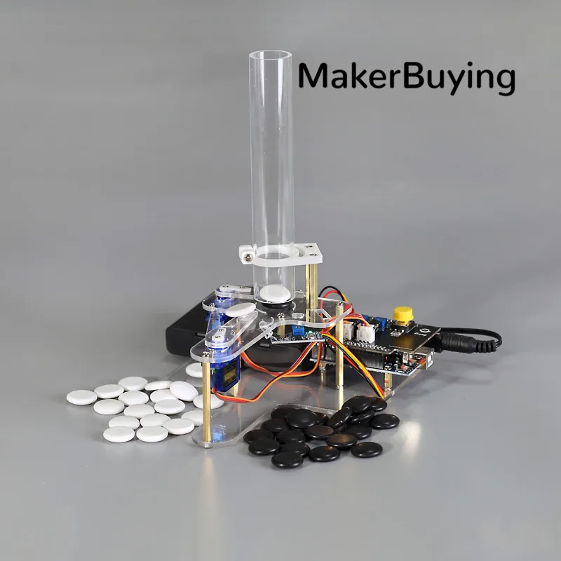 Сортировщик цветов Arduino DIY сортировка черно белых шахматных предметов Обучающий